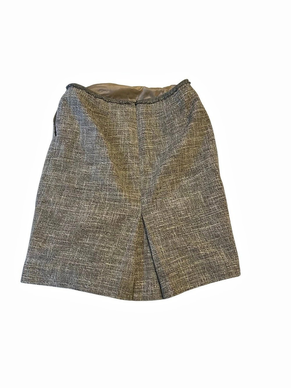 Ann Taylor Tweed Bermuda Shorts in Gray & Brown Size 2 Like New